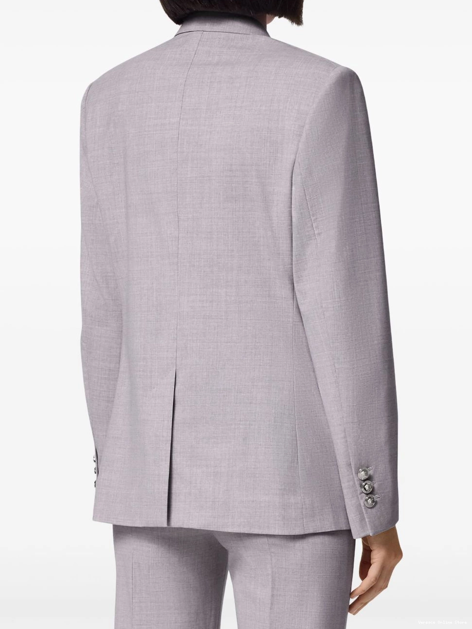 Affordable chambray blazer Versace double-breasted Women 0429